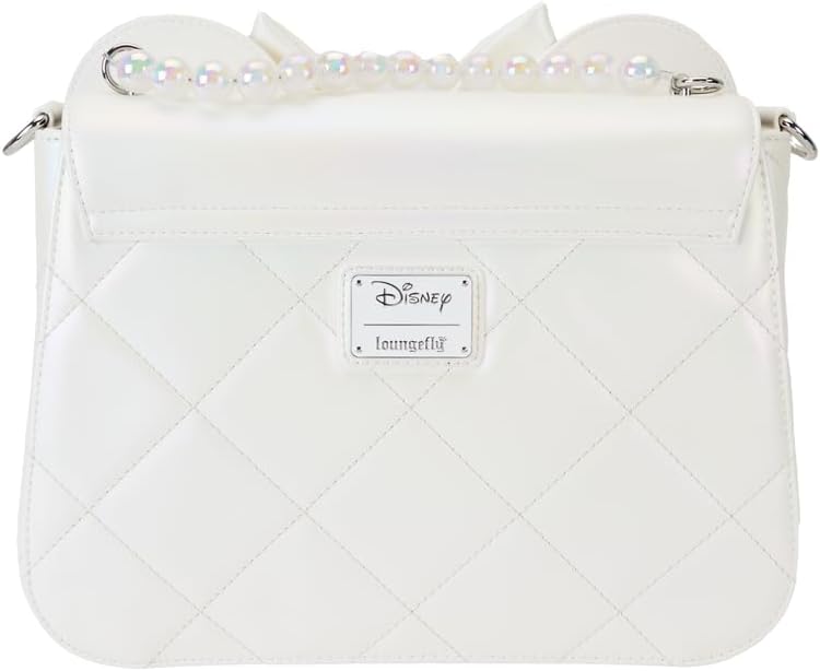 Loungefly Disney Minnie Mouse Iridescent Wedding Crossbody Bag