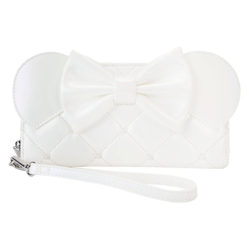 Loungefly: Disney - Mickey & Friends - Irredescent Wedding Wristlet Wallet