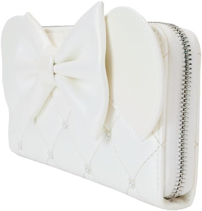 Loungefly: Disney - Mickey & Friends - Irredescent Wedding Wristlet Wallet