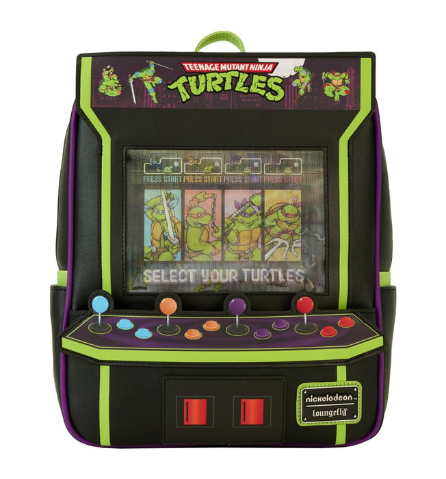 Loungefly Teenage Mutant Ninja Turtles 40th Anniversary Vintage Arcade Mini Backpack