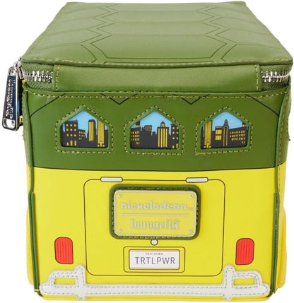 Loungefly Teenage Mutant Ninja Turtles 40th Anniversary Party Wagon Figural Crossbody Bag