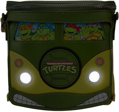 Loungefly Teenage Mutant Ninja Turtles 40th Anniversary Party Wagon Figural Crossbody Bag