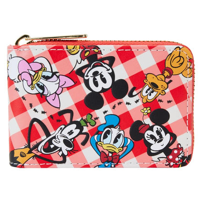 Loungefly: Disney - Mickey & Friends - Picnic Accordion Wallet