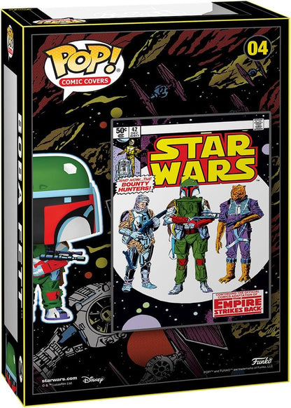 Funko POP! Comic Cover: Star Wars - Darth Vader - Boba Fett - Star Wars Comics - Vinyl-Sammelfigur - Geschenkidee - Offizielle Handelswaren - Spielzeug Für Kinder und Erwachsene - Comic Books Fans