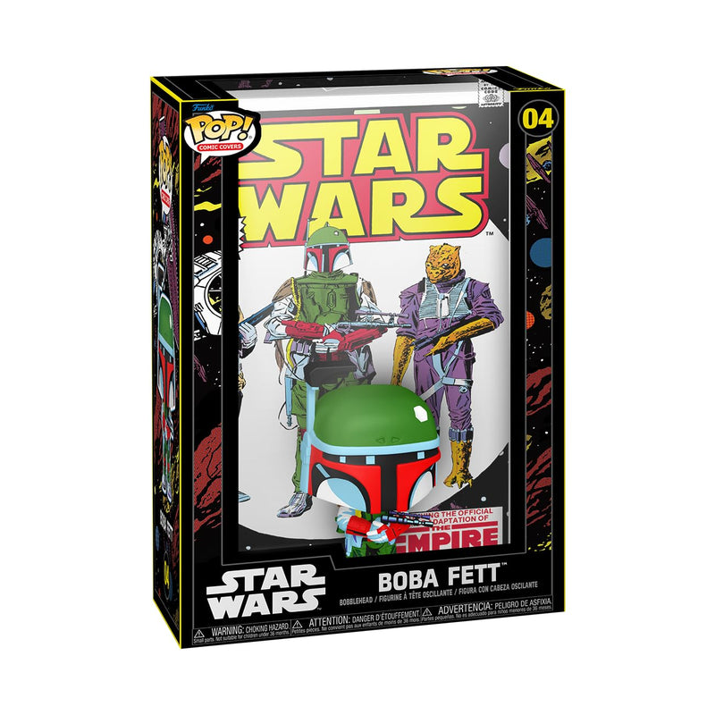 Funko POP! Comic Cover: Star Wars - Darth Vader - Boba Fett - Star Wars Comics - Vinyl-Sammelfigur - Geschenkidee - Offizielle Handelswaren - Spielzeug Für Kinder und Erwachsene - Comic Books Fans