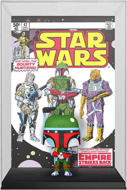 Funko POP! Comic Cover: Star Wars - Darth Vader - Boba Fett - Star Wars Comics - Vinyl-Sammelfigur - Geschenkidee - Offizielle Handelswaren - Spielzeug Für Kinder und Erwachsene - Comic Books Fans