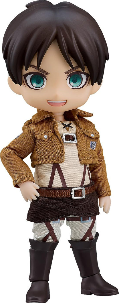 Nendoroid Doll Attack on Titan Eren Yeager Non-scale, Fabric, Magnet, Plastic Pre-painted Action Figure Main unit + Oofuku