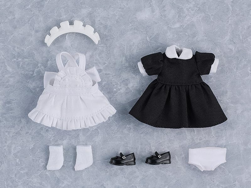 Original Character accessoires pour figurines Nendoroid Doll Outfit Set: Maid Outfit Mini (Black)