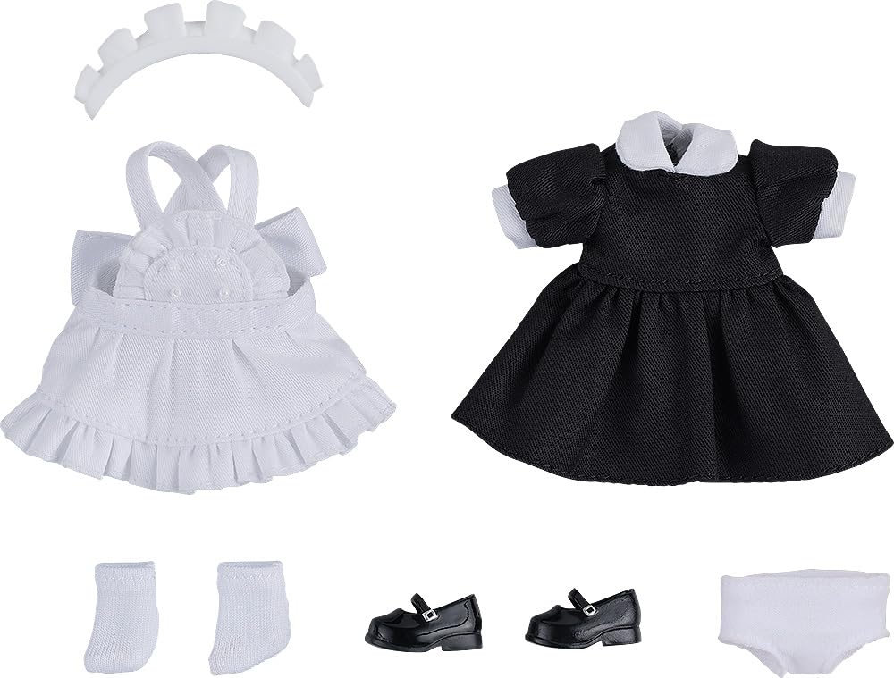 Original Character accessoires pour figurines Nendoroid Doll Outfit Set: Maid Outfit Mini (Black)