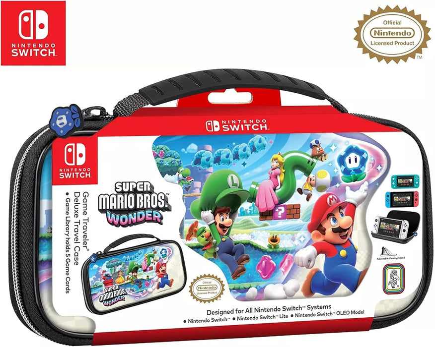 Bigben Official Nintendo Switch Case - Super Mario Wonder (Nintendo Switch