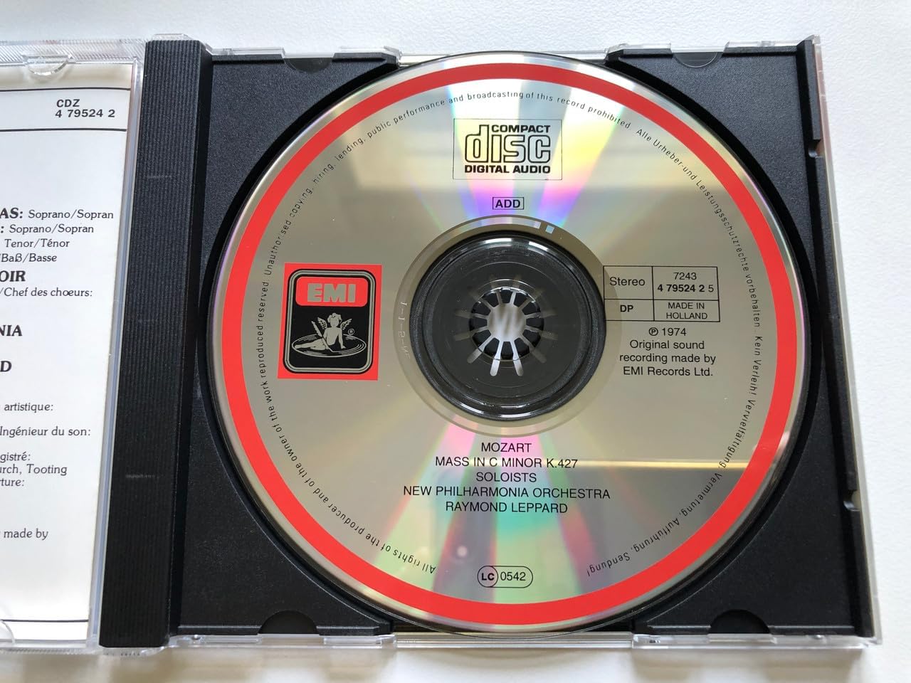 Messe C-Moll: Solisten: Leppard (UK Import