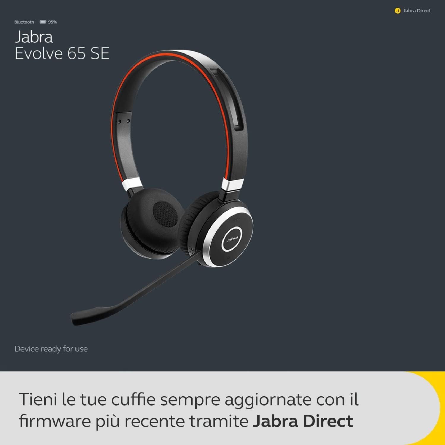 Evolve65Se Cuffie Pc Ufficio