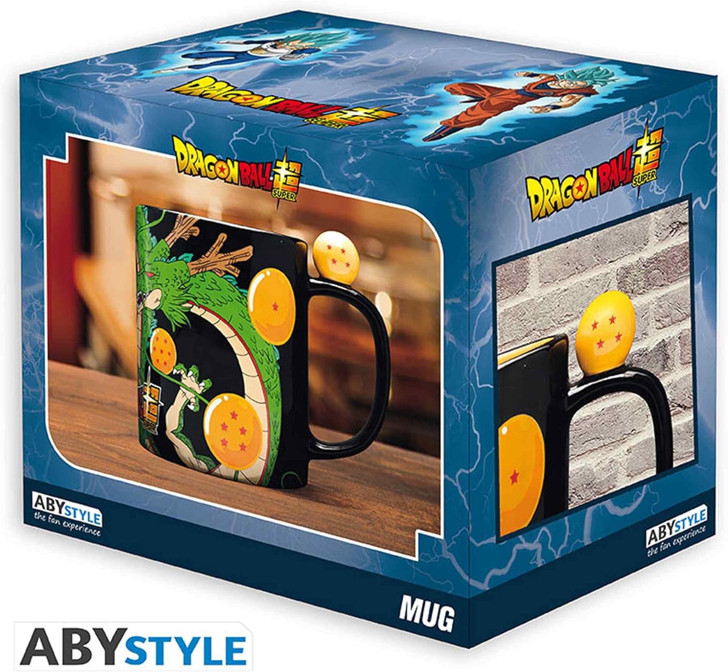 ABYSTYLE Dragon Ball Shenron & Dragon Balls 3D Mug