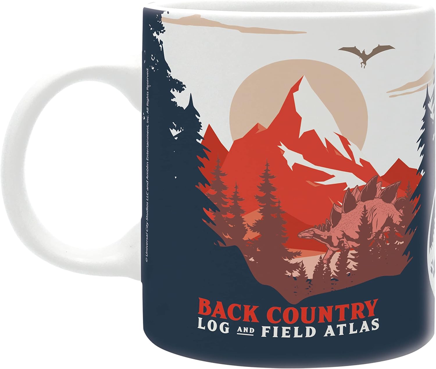 ABYSTYLE Jurassic Park Jurassic World National Park Mug