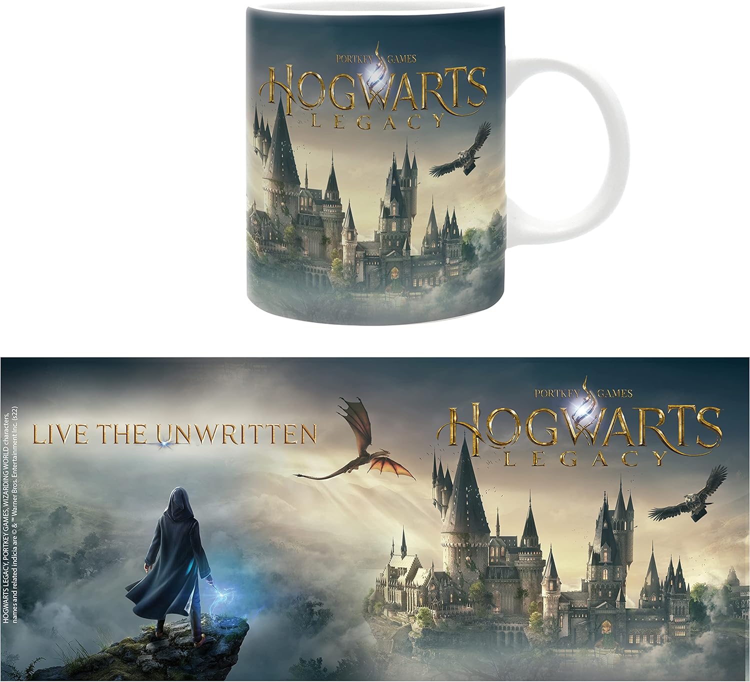 ABYSTYLE Harry Potter Hogwarts Legacy Castle Mug