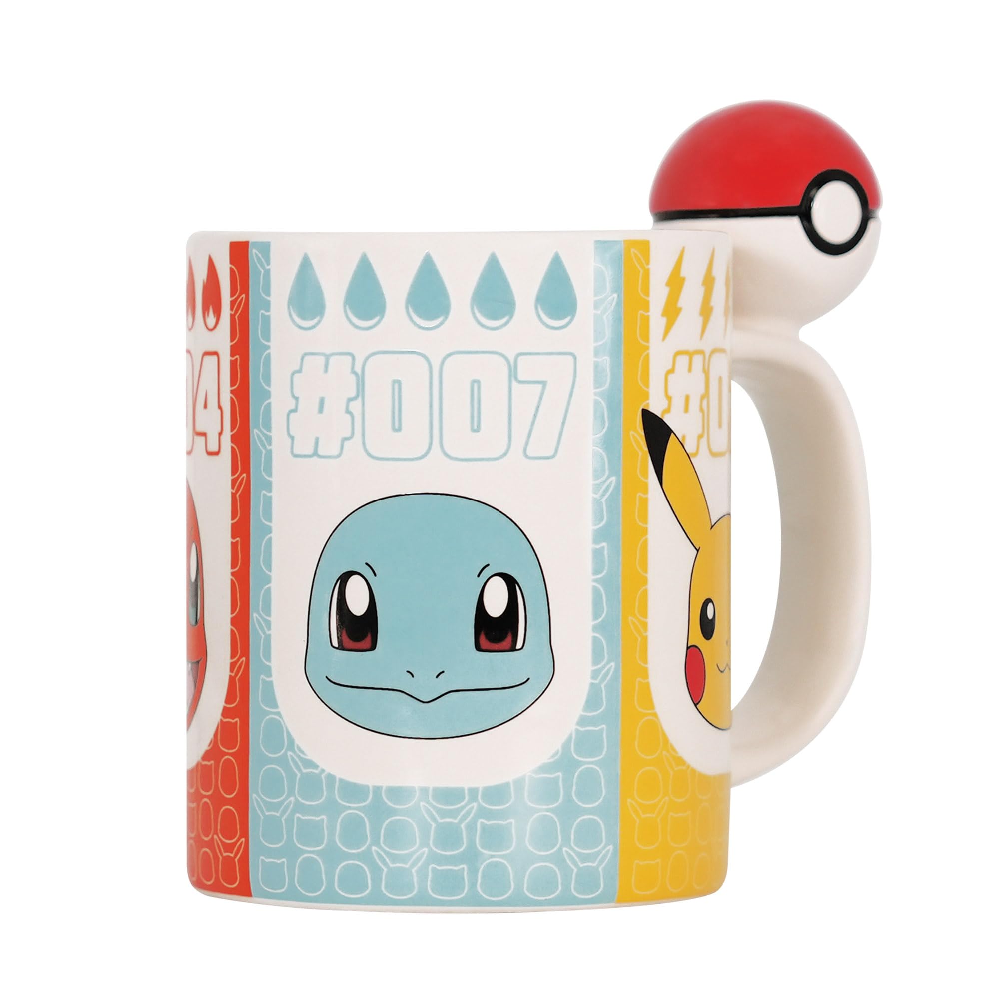 ABYSTYLE Pokémon Pokéball 3D Shaped Ceramic Novelty Coffee & Tea Mug, ABYMUGA368