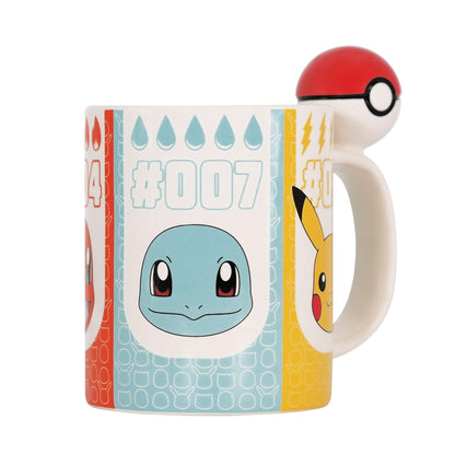 ABYSTYLE Pokémon Pokéball 3D Shaped Ceramic Novelty Coffee & Tea Mug, ABYMUGA368