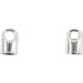 End Caps, D: 4,2 mm, silver-plated, SP, 8 pcs