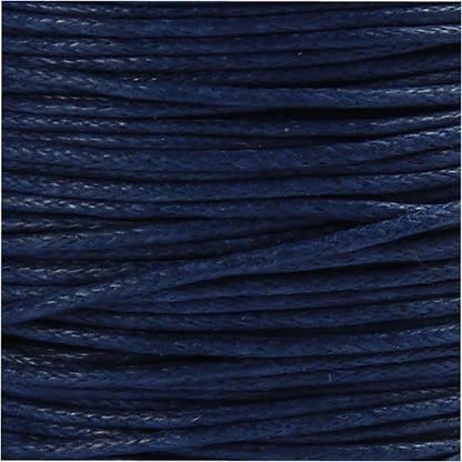 Baumwollband 1 Mm 40 M Blau