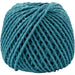 Hilo de papel, grosor 2,5-3 mm, aprox. 42 m, turquesa, 150gr