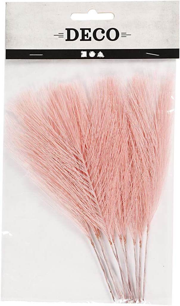 K?nstliche Federn L 15 Cm B 8 Cm 10 Stck. Rosa