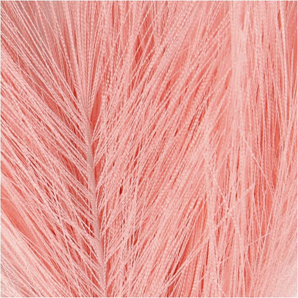 K?nstliche Federn L 15 Cm B 8 Cm 10 Stck. Rosa