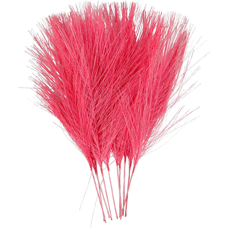 K?nstliche Federn L 15 Cm B 8 Cm 10 Stck. Pink