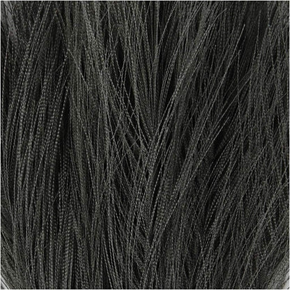 K?nstliche Federn L 15 Cm B 8 Cm 10 Stck. Schwarz