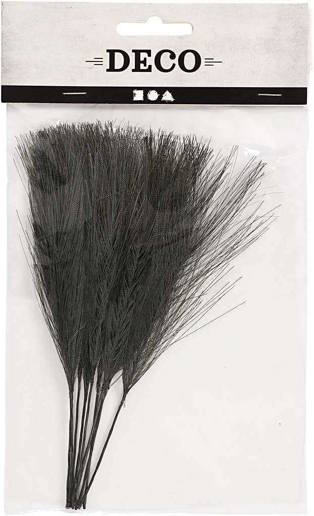 K?nstliche Federn L 15 Cm B 8 Cm 10 Stck. Schwarz