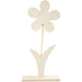 Blume H 26 Cm B 13 Cm 1 Stck. Sperrholz