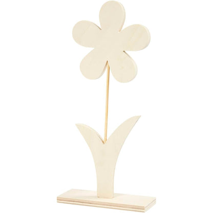 Blume H 26 Cm B 13 Cm 1 Stck. Sperrholz