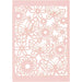 Karton Mit Spitze Blatt 105x15 Cm 200 G 10 Stck. Rosa