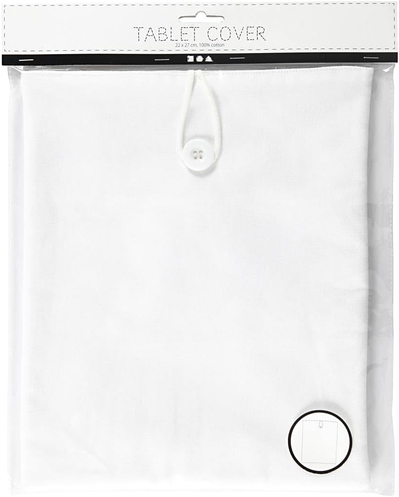 Tablet-cover / Schutzh?lle Gr??e 22x27 Cm 1 Stck. Wei