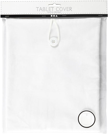 Tablet-cover / Schutzh?lle Gr??e 22x27 Cm 1 Stck. Wei
