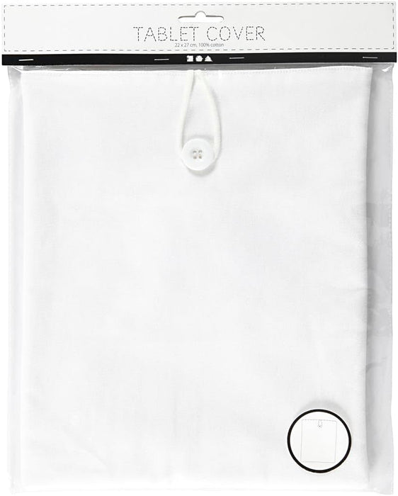 Tablet-cover / Schutzh?lle Gr??e 22x27 Cm 1 Stck. Wei