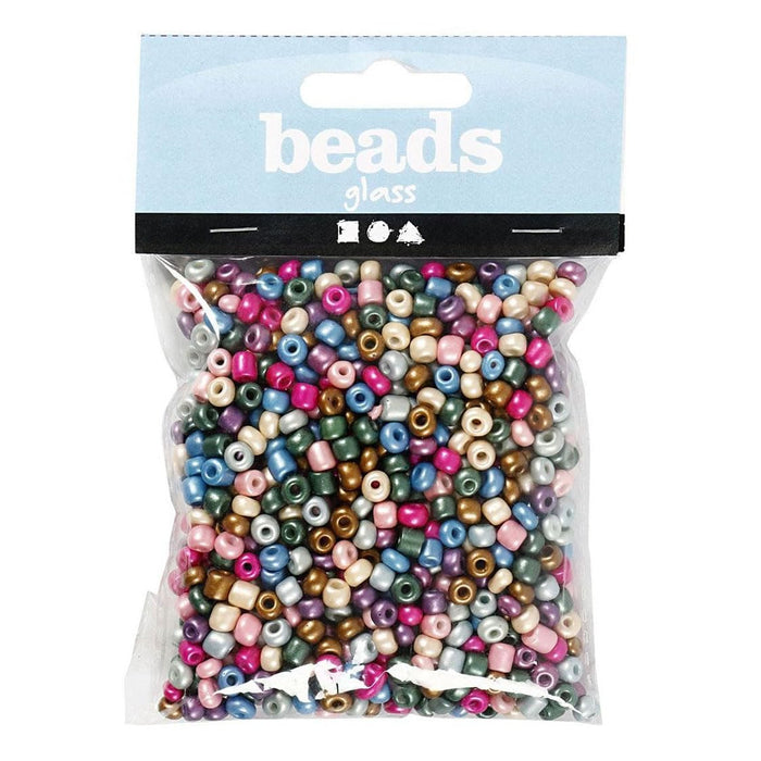 Creativ Seed Beads, Metallic Colours, One Size