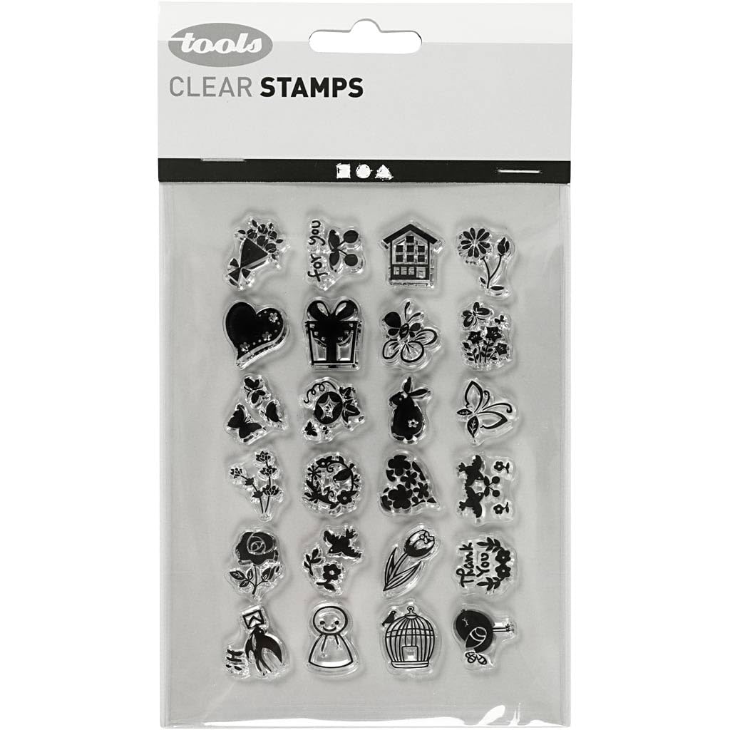 Creativ Company - Silicone Stempels Kleine Lieve Groetjes 1 Vel