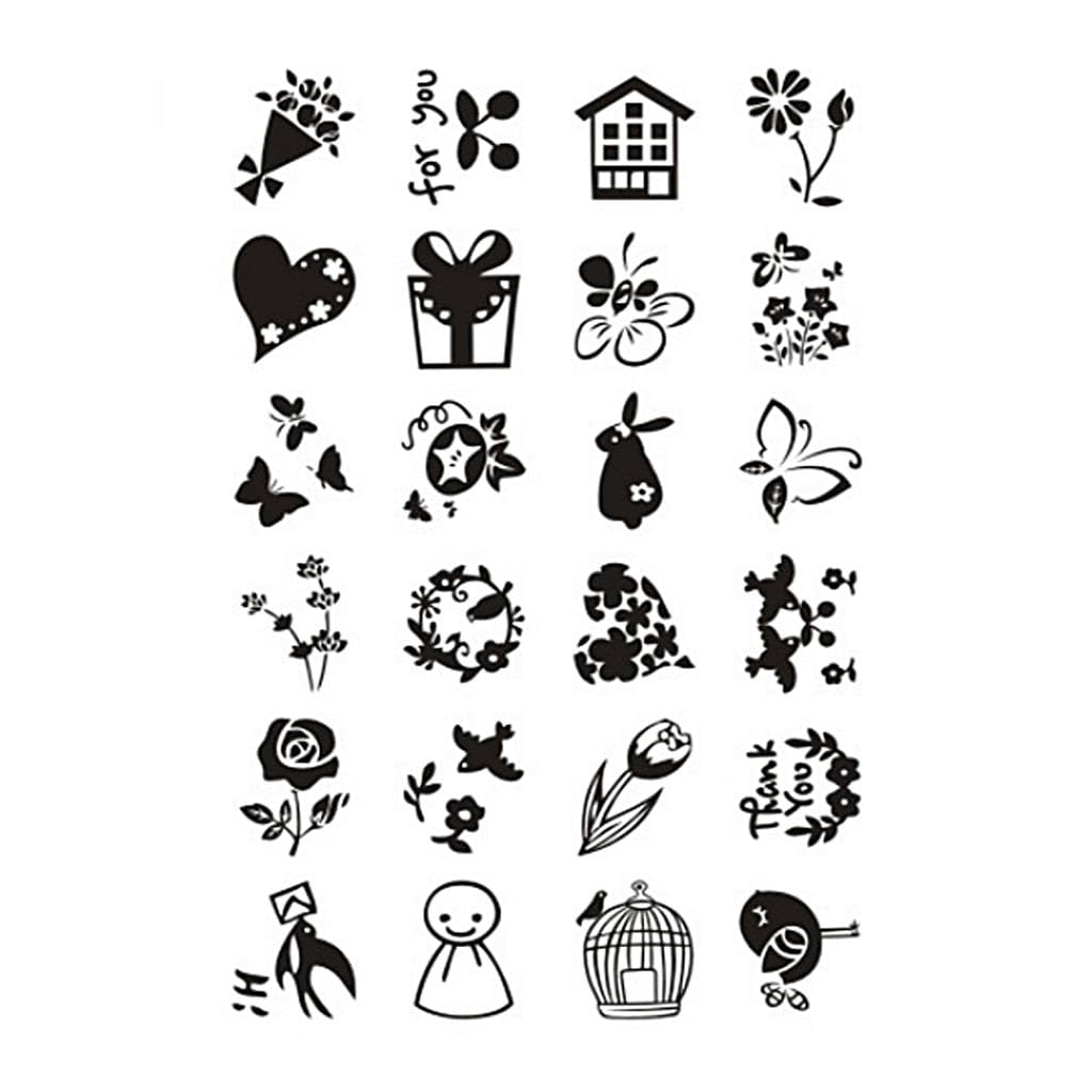 Creativ Company - Silicone Stempels Kleine Lieve Groetjes 1 Vel