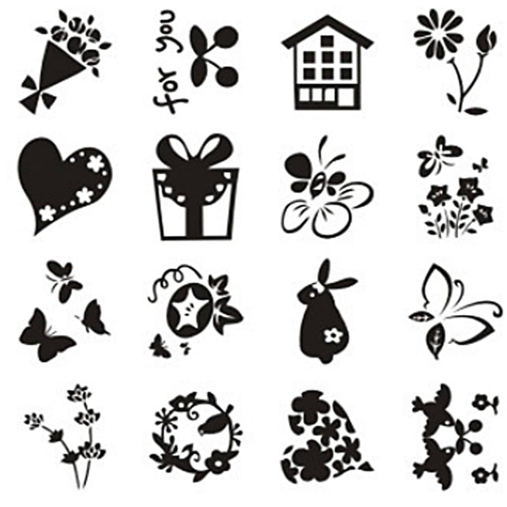 Creativ Company - Silicone Stempels Kleine Lieve Groetjes 1 Vel