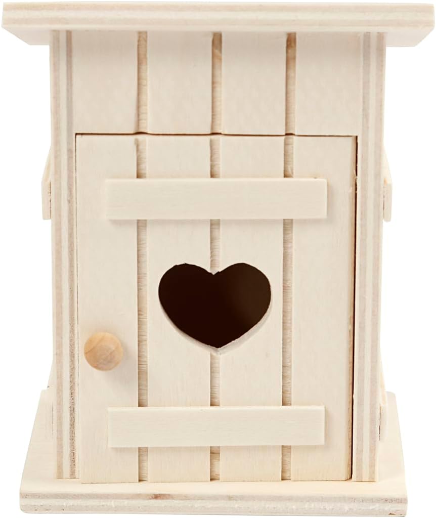 Miniature Toilet House L Approx. 8 cm W Approx. 6.5 cm