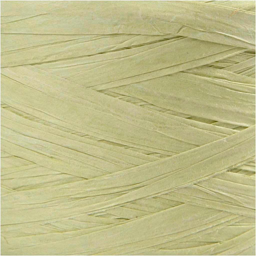 Paper Raffia 100 m Length 7-8 mm Light