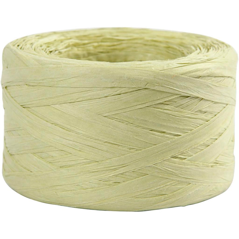 Paper Raffia 100 m Length 7-8 mm Light