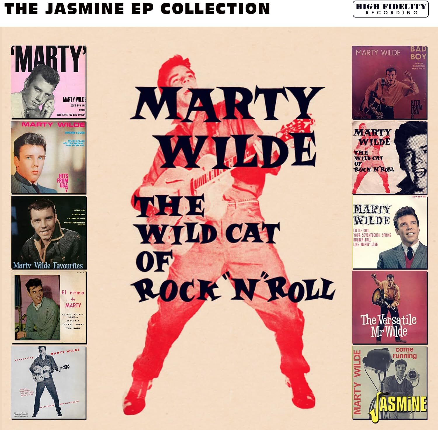 The Wild Cat of Rock 'N' Roll: The Jasmine EP Collection