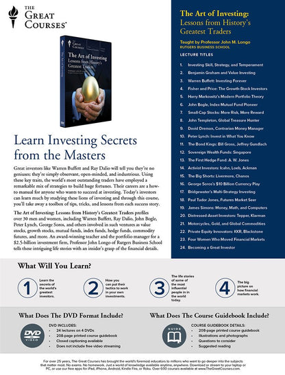 The Art of Investing: Lessons from History's Greatest Investors