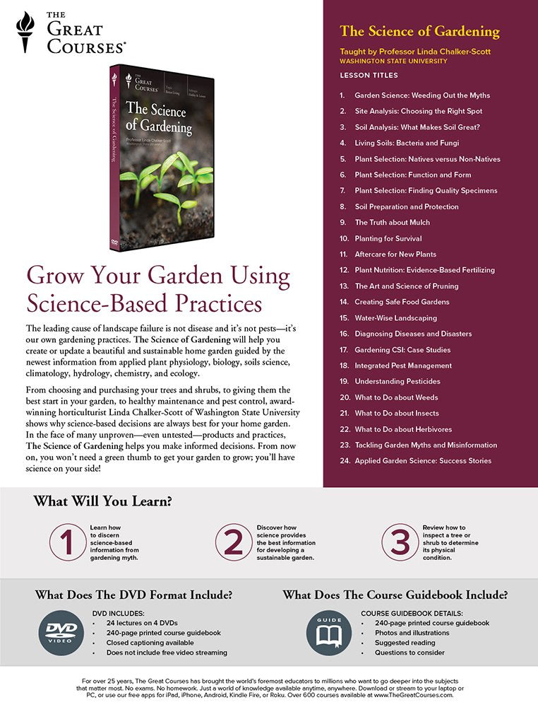 The Science of Gardening