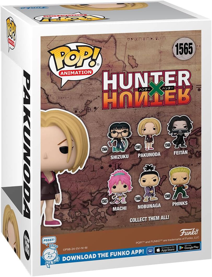 Funko POP! Animation: Hunter X Hunter - Pakunoda - Hunter X Hunter (HXH) - Collectable Vinyl Figure - Gift Idea - Official Merchandise - Toys for Kids & Adults - Anime Fans