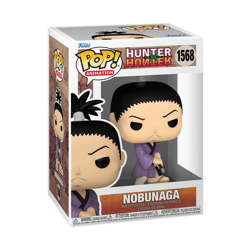 Funko POP! Animation: Hunter X Hunter - Nobunaga Hazama - Hunter X Hunter (HXH) - Collectable Vinyl Figure - Gift Idea - Official Merchandise - Toys for Kids & Adults - Anime Fans