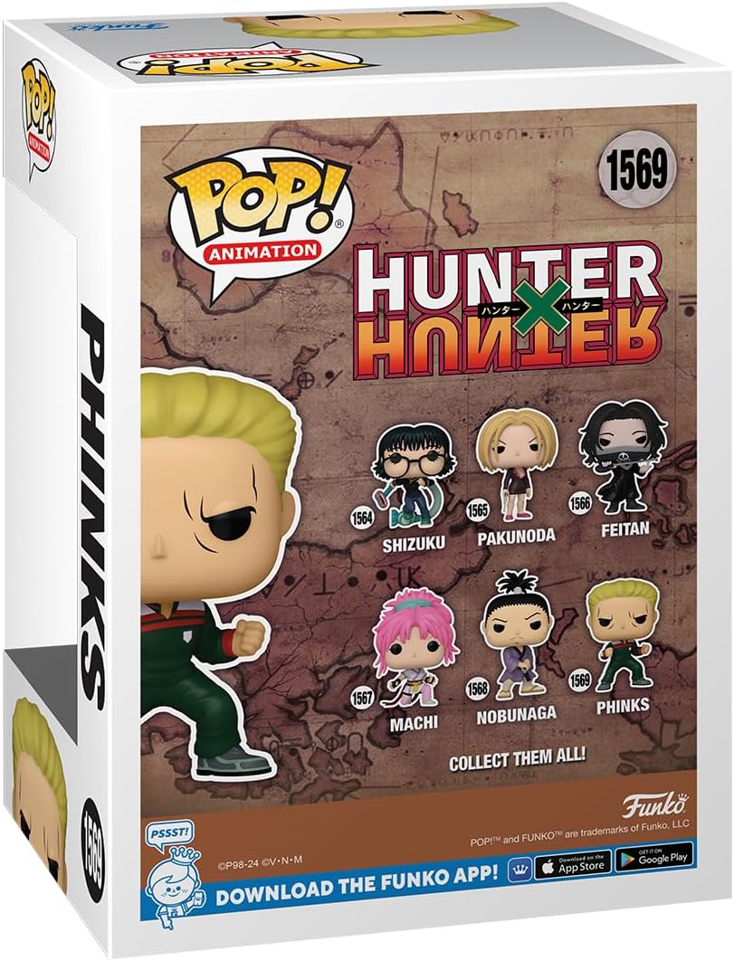 Funko POP! Animation: Hunter X Hunter - Phinks Magcub - Hunter X Hunter (HXH) - Collectable Vinyl Figure - Gift Idea - Official Merchandise - Toys for Kids & Adults - Anime Fans