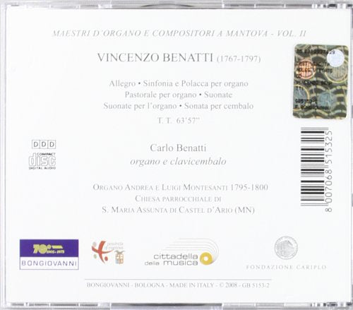 Allegro / Sinfonia E Polacca Per Organo