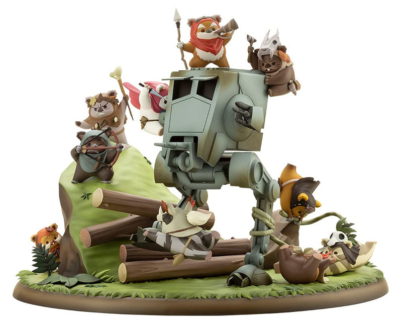 Kotobukiya Wars ARTFX PVC Statue Battle of Endor The Little Rebels 19 cm, 199786, Mehrfarbig